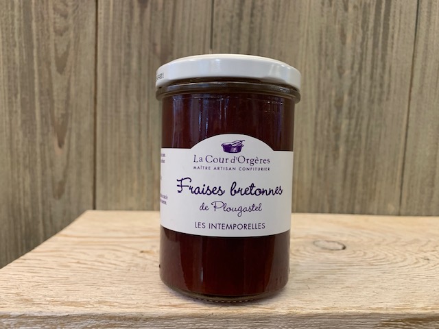 confiture de fraises bretonnes de Plougastel, Epicerie Huguette & Henri, Paris