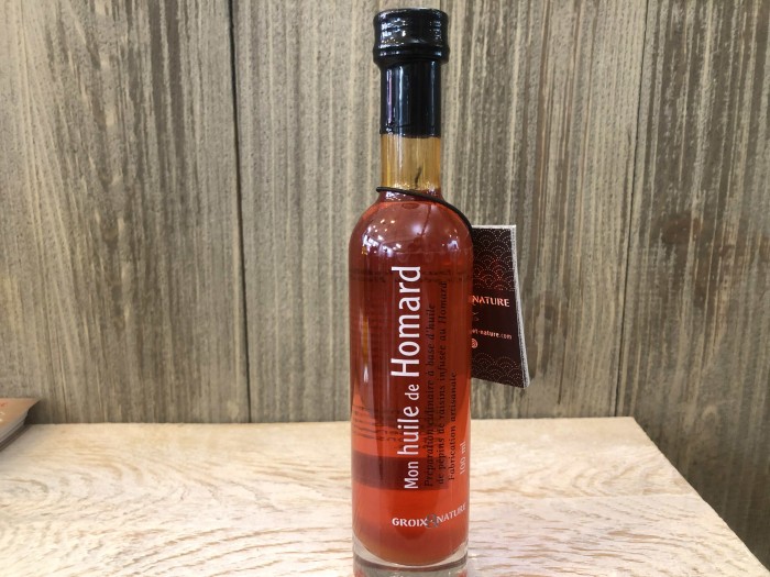 Huile de homard, épicerie Huguette & Henri, Parsi