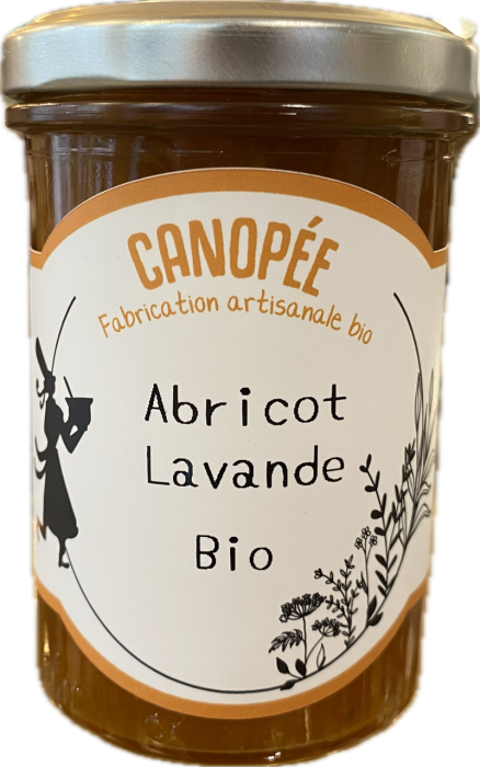Confiture abricot lavande bio, épicerie Huguette & Henri, Paris