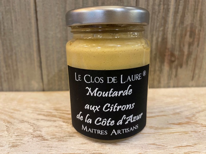 Moutarde au citron, épicerie Huguette & Henri, Paris