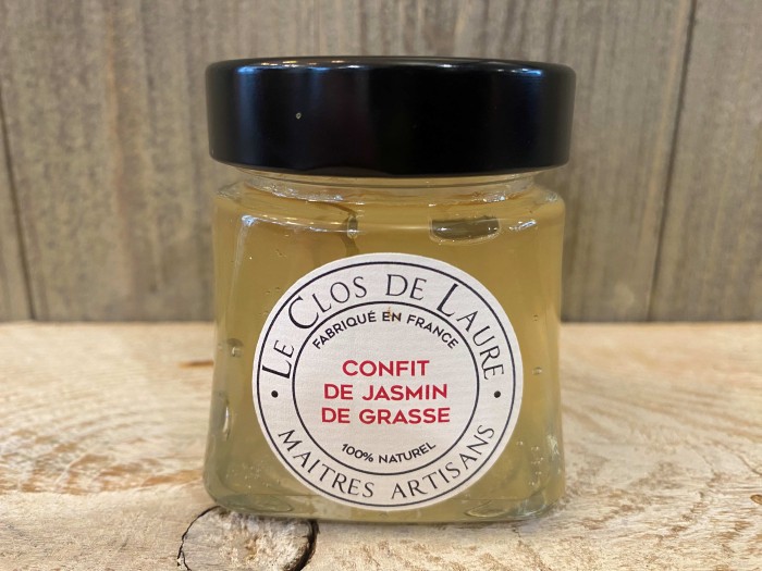 Confit de jasmin de Grasse, épicerie Huguette & Henri, Paris