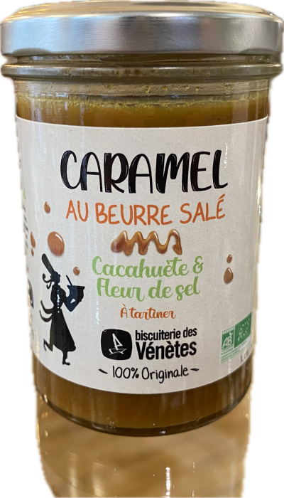 caramel au beurre salé cacahuete