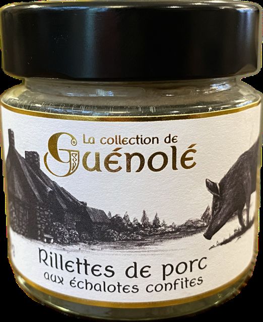 Rillettes de porc aux échalottes confites