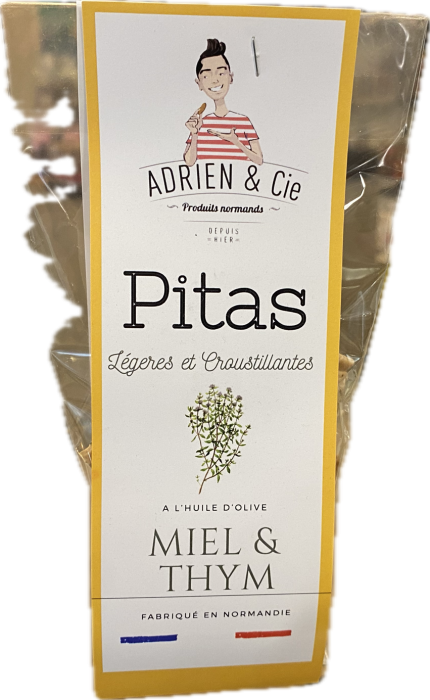Pitas au miel et thym, épicerie Huguette et Henri, Paris