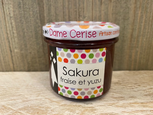 confiture fraise et yuzu, épicerie Huguette & Henri, Paris