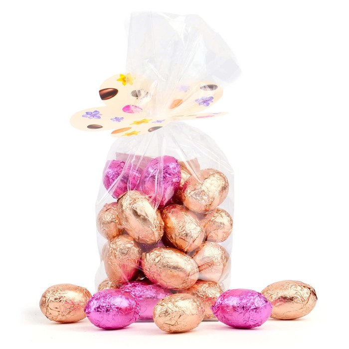 Oeufs en chocolat et praliné, épicerie Huguette & Henri, Paris