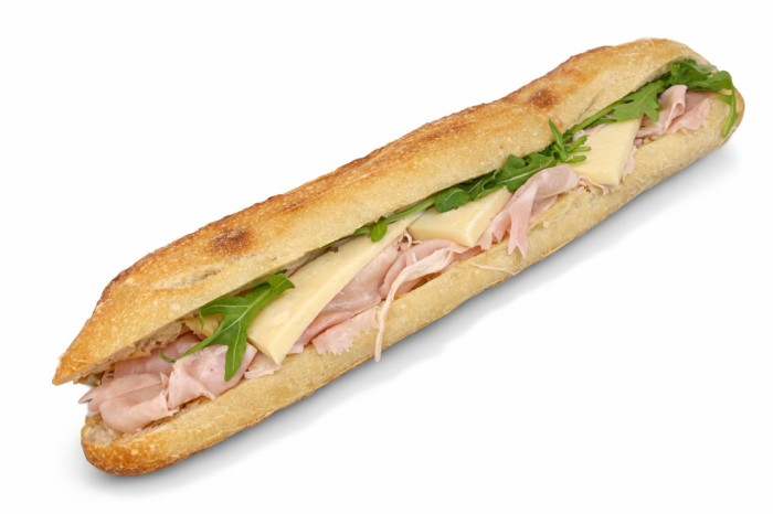 Sandwich de l'épicerie Huguette & Henri, Paris