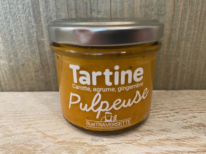 Pulpeuse, carotte, agrume, gingembre