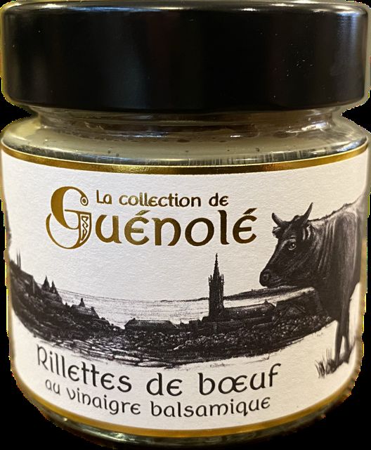 rillettes de boeuf au vinaigre balsamique, épicerie Huguette & Henri, Paris