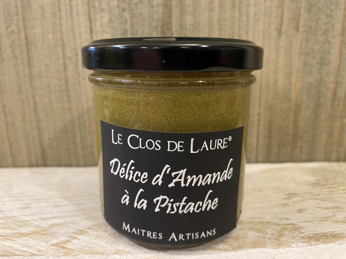Pâte à tartiner amande à la pistache, épicerie Huguette & Henri, paris