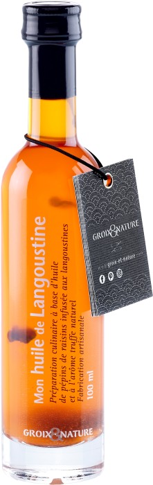 Huile de langoustine à la truffe, épicerie Huguette & Henri, paris