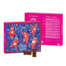 Calendrier de l'avent garni d'oursons, épicerie Huguette & Henri, Paris