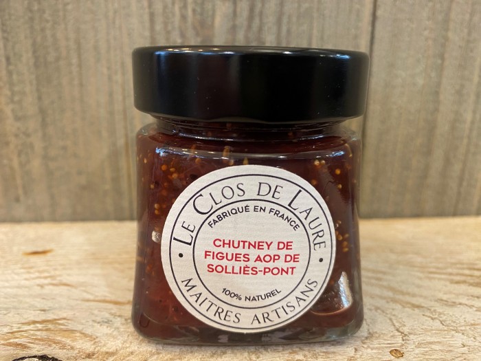 Chutney de figues, épicerie Huguette & Henri, Paris