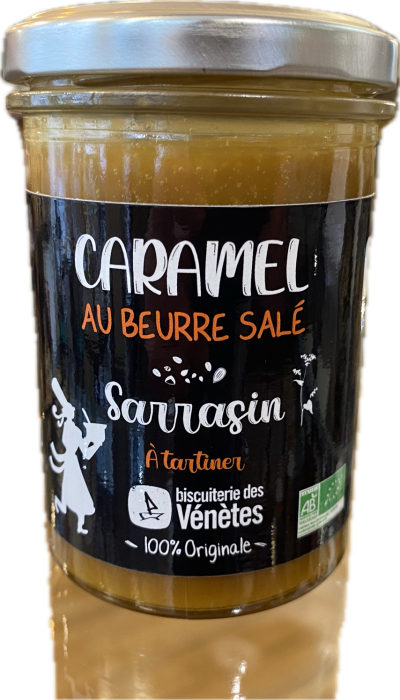 caramel au beurre salé sarrasin bio, épicerie Huguette & Henri, paris