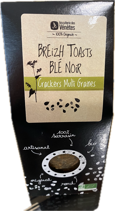 Toasts de blé noir sans gluten, épicerie Huguette & Henri, Paris