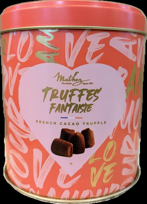Boîte de truffes au cacao Mathez