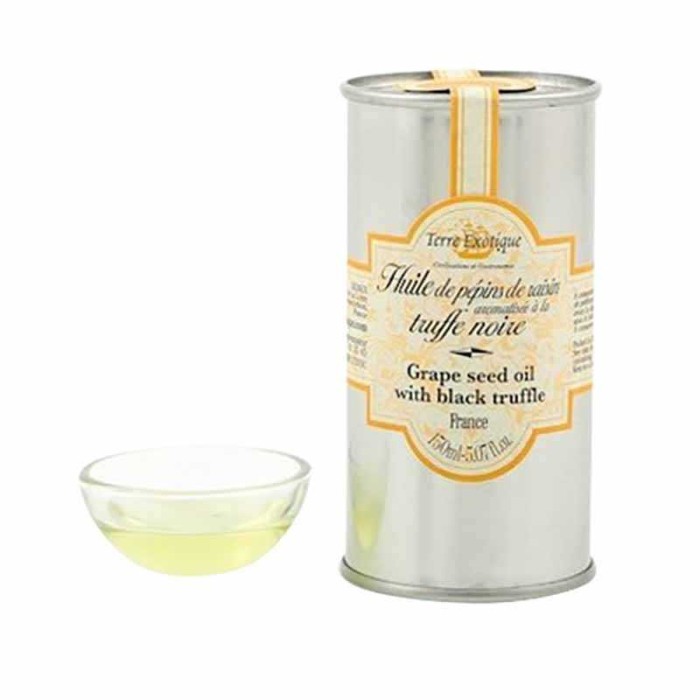 Huile de pépin de raisin saveur truffe, épicerie Huguette & Henri, Paris