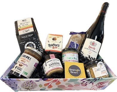 Panier garni Secret de Famille, épicerie Huguette & Henri, Paris
