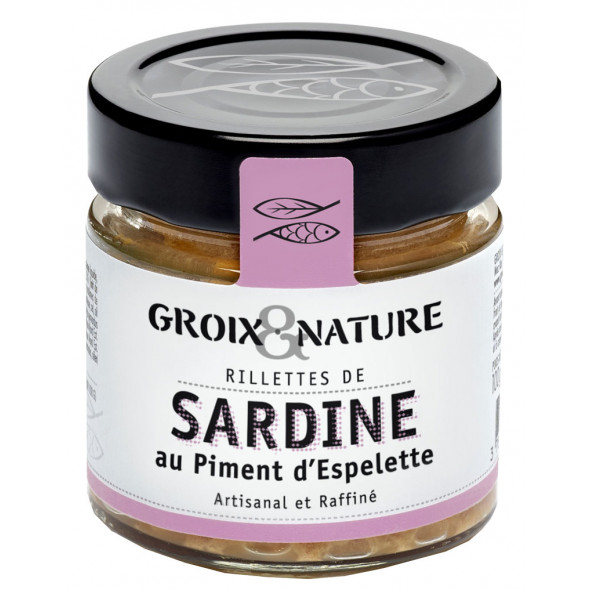 Rillettes de sardine au piment d'espelette, Huguette & Henri, Paris