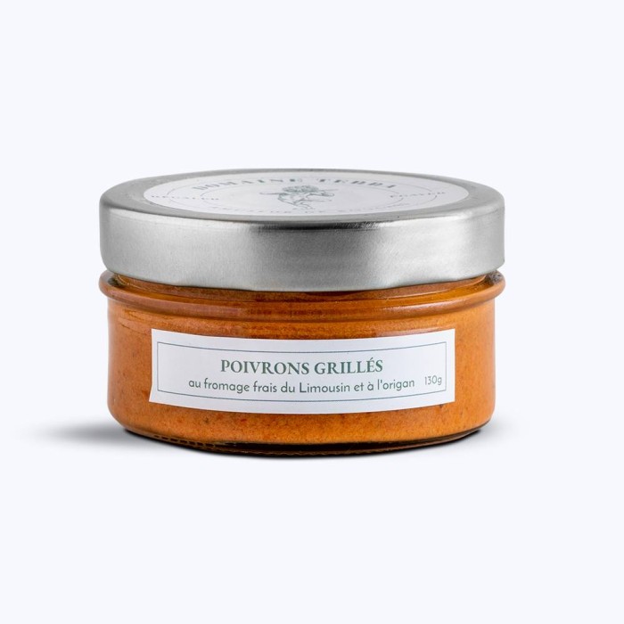 Tartinable aux poivrons grillés et chèvre, épicerie Huguette & Henri, Paris