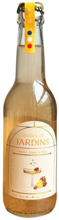 Boisson bio sans alcool raisons et noix, Huguette & Henri