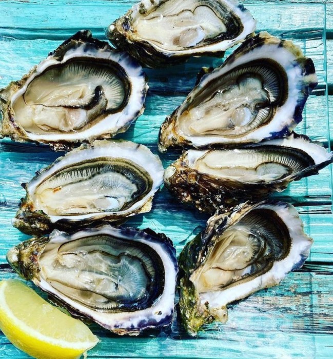 huîtres creuses bretonnes, épicerie Huguette & Henri, Paris