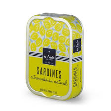 Sardines au citron, épicerie Huguette & Henri, Paris