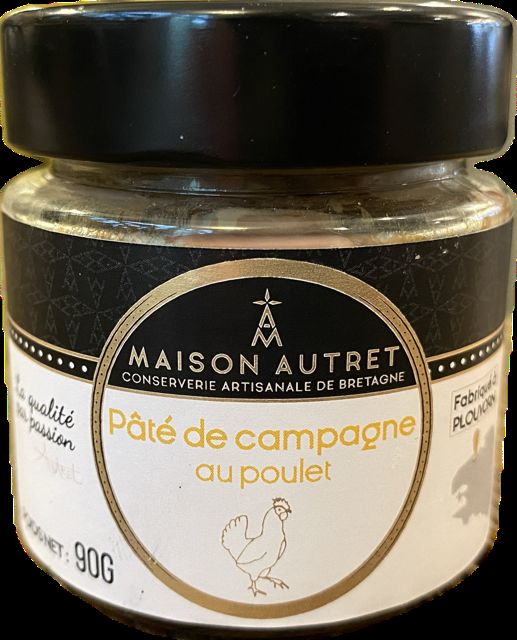 Pâté de campagne au poulet, épicerie Huguette et Henri