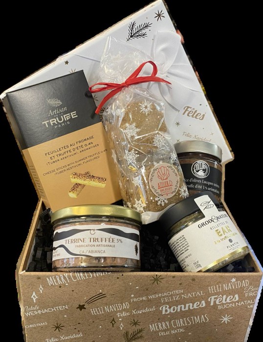 Coffret Bonne fêtes, épicerie huguette & Henri