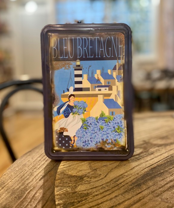Photo du coffret de Galettes et Palets Bretons en Boite Métal 