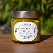 moutarde au curry vert khmer, épicerie Huguette & Henri, Paris