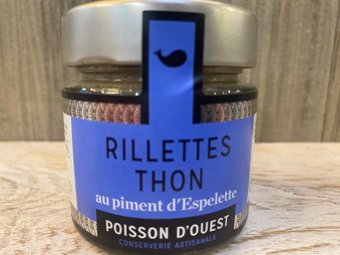 Rillettes de thon au piment d'espelette