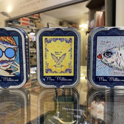 Les boîtes de sardines collector Huguette & Henri