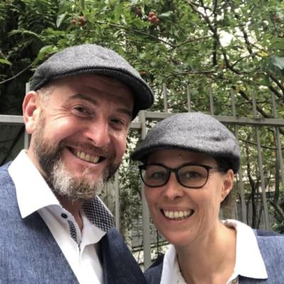 Fab et Val les fondateurs de l'épicerie fine Huguette & Henri