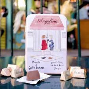 8. Chocolats gianduja de chez Angelina/ Angelina's chocolate. Huguette & Henri