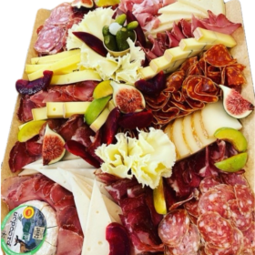Plateau mixte pour apréritif dînatoire, Huguette & Henri