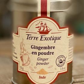 Photo de gingembre en poudre de Huguette & Henri