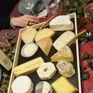 2. Fromages français de la Maison Bordier/ Maison Bordier french cheeses. Huguette & Henri