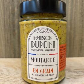 moutarde en grain, épicerie Huguette & Henri